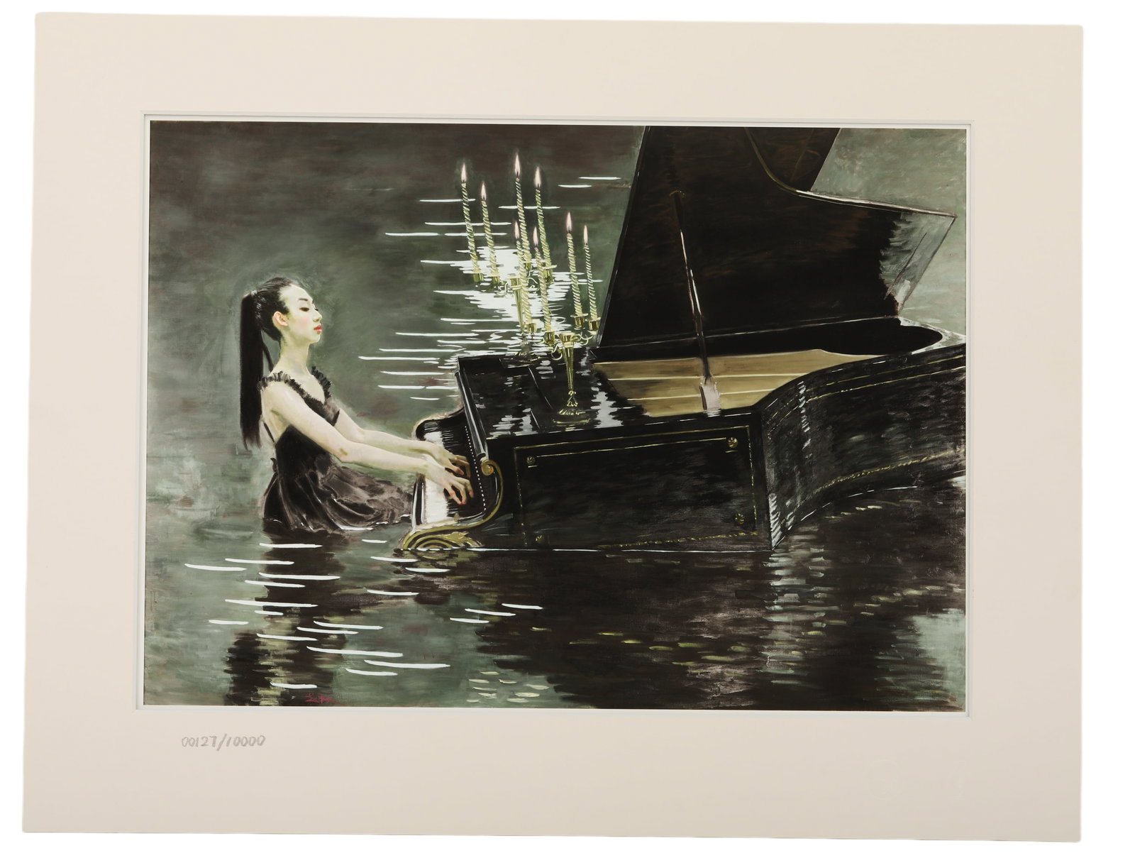 ZHAO BANDI, LIMITED EDITION DECORATIVE PRINT OF CHINA: H:30cm (11.81in) W:42cm (16.54in)