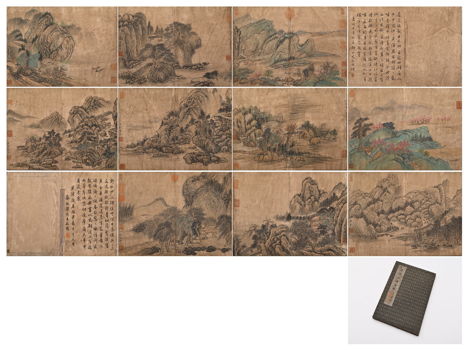 LANDSCAPE ALBUM BY TANG YIN OF THE MING DYNASTY (1470-1524) (1 of 20)