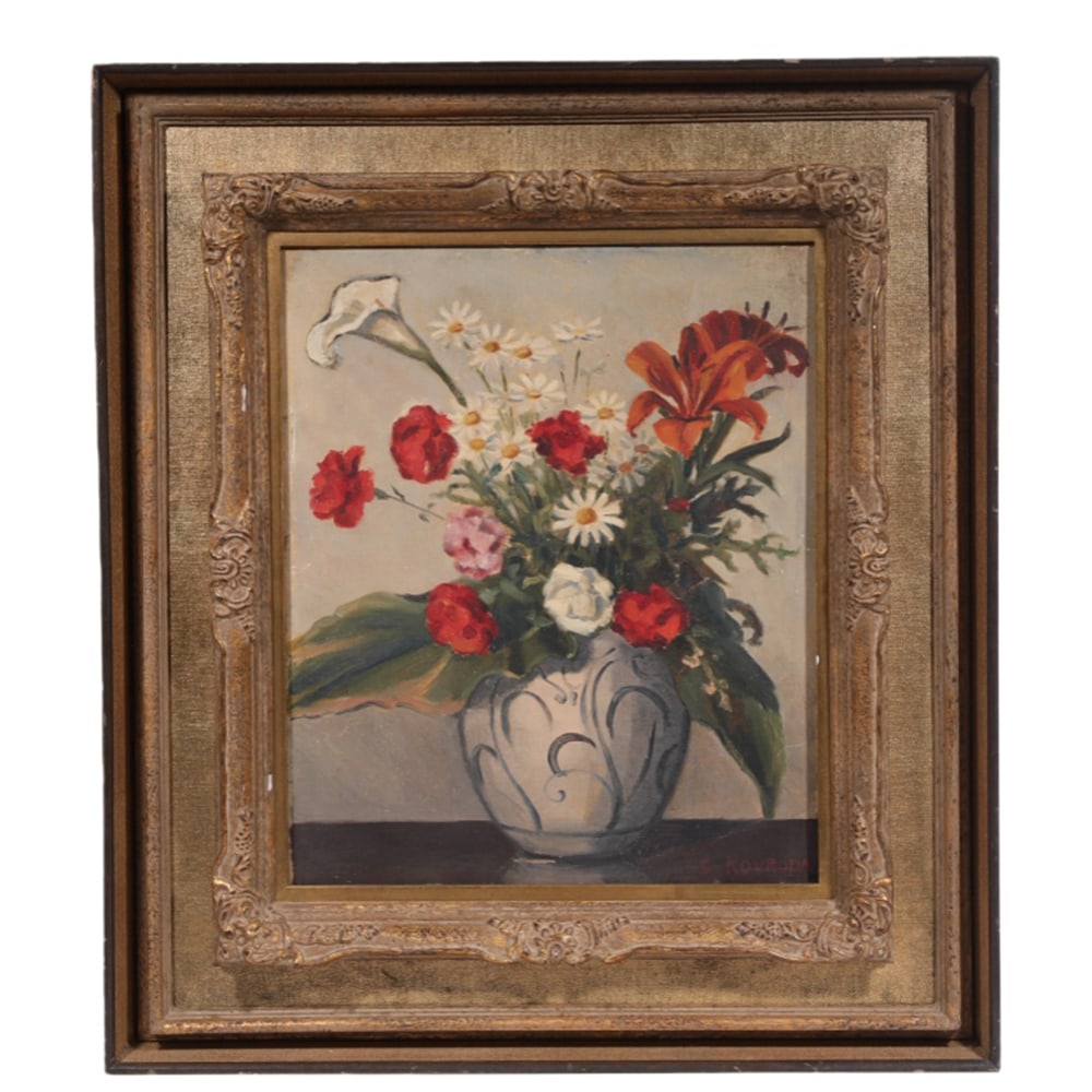 KURODA SEIKI (JAPAN 1866-1924), ATTRIBUTED TO, OIL ON CANVAS: Kuroda Seiki, known as the "Father of Modern Japanese Western-Style Painting", was a pivotal figure in Japan, with influence from living in France, blending Western oil painting techniques with Japane