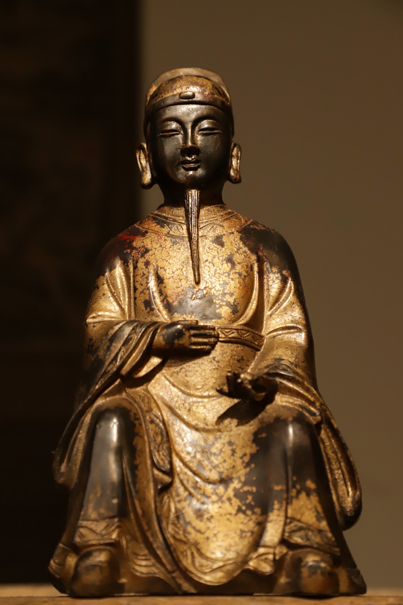 A statue of a Taoist official from the Ming Dynasty (1 of 9)