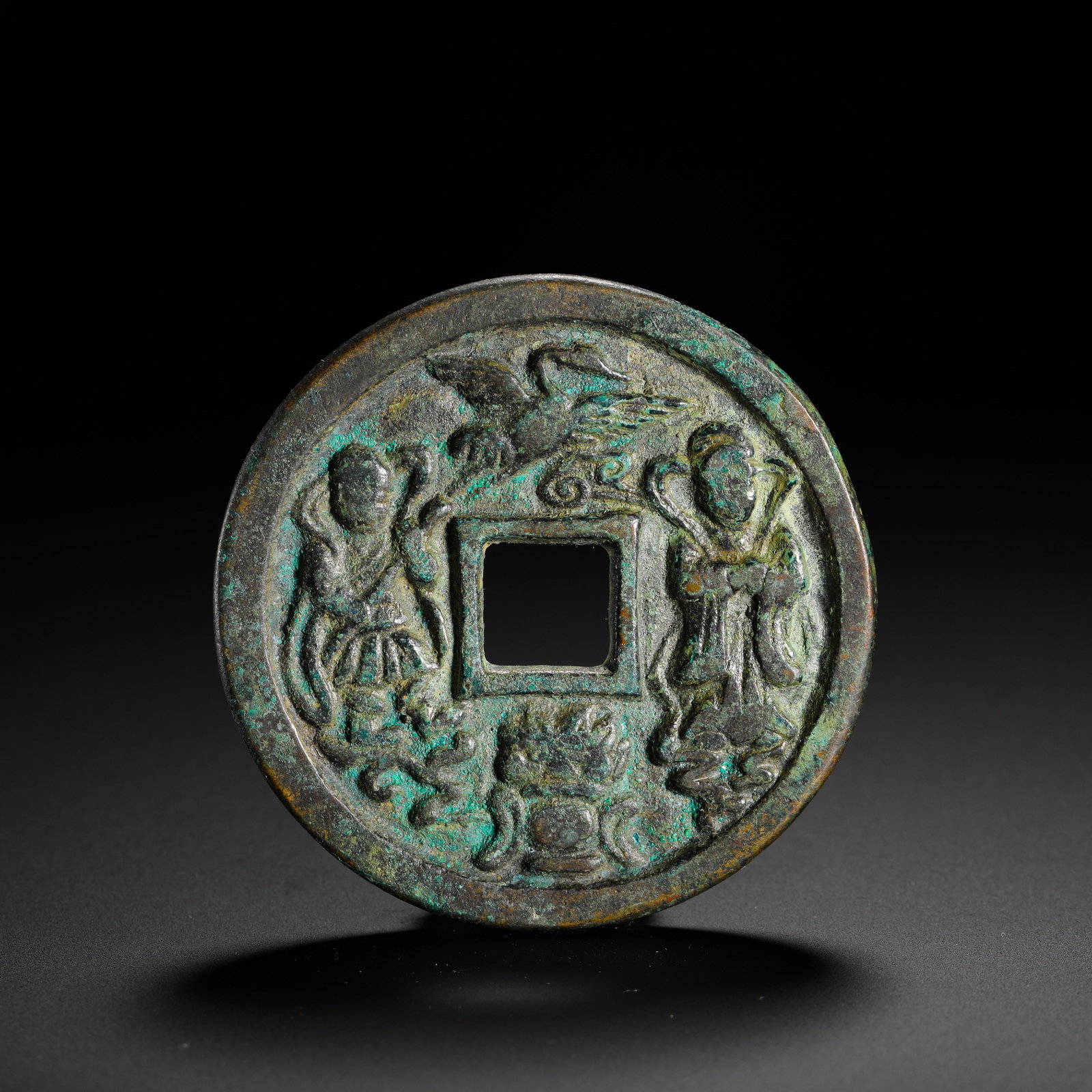 During the Liao and Jin Dynasties, people spent money on the crane talisman (1 of 5)