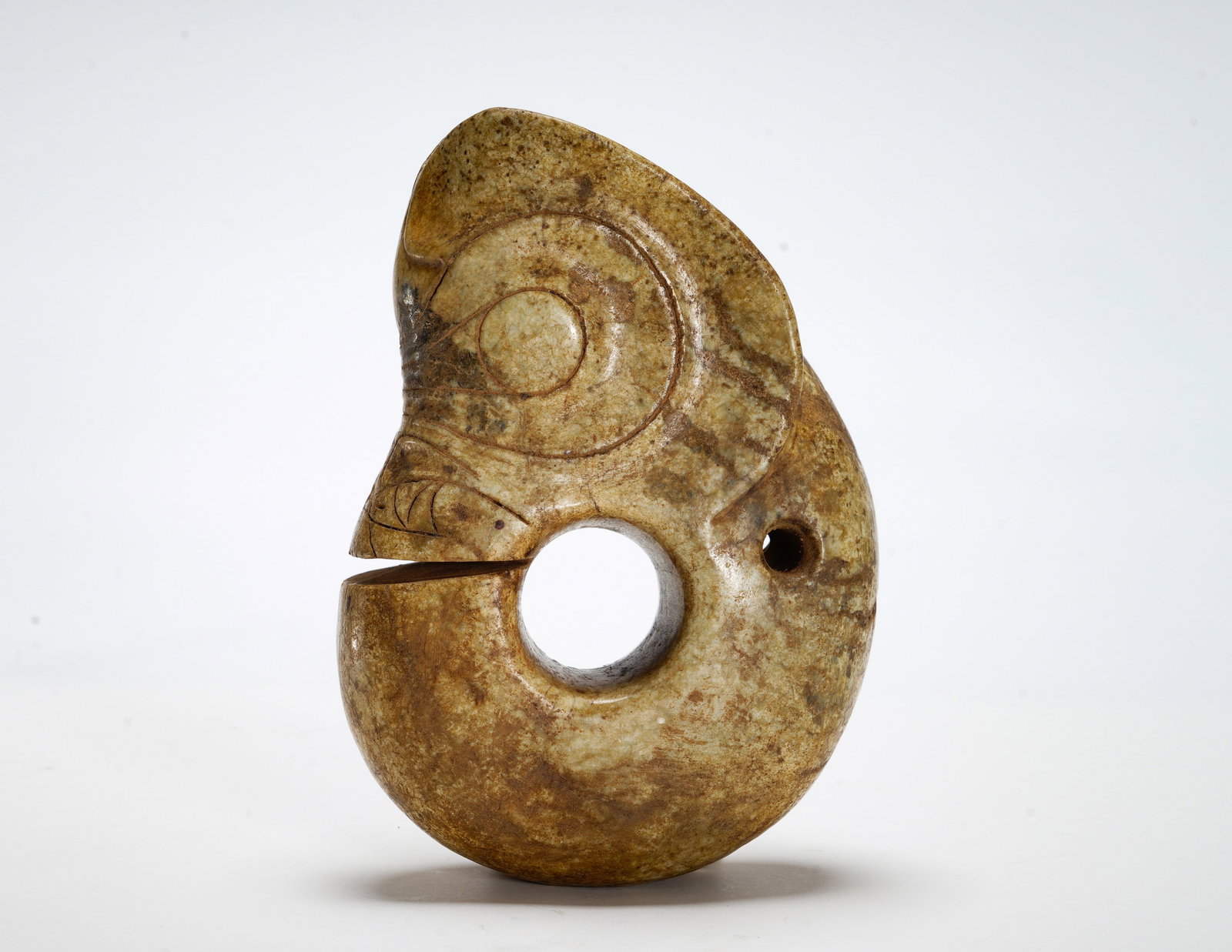Red Mountain Culture Jade Pig Dragon (1 of 6)