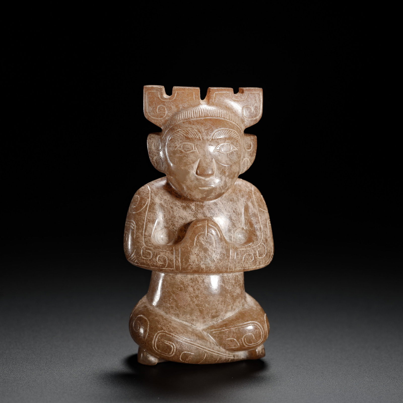 Ritual jade statues from the Shang Dynasty (1 of 9)