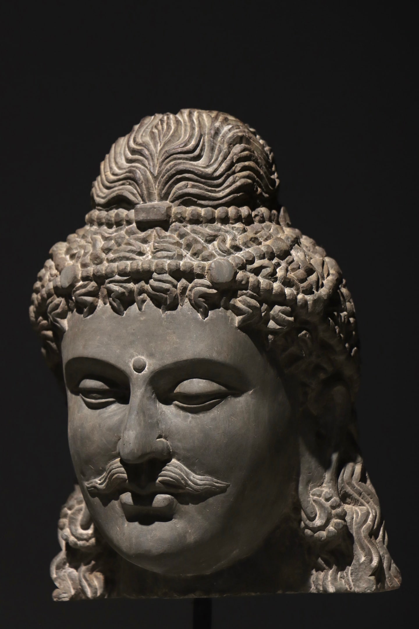 Gandhara Buddha's head (1 of 7)