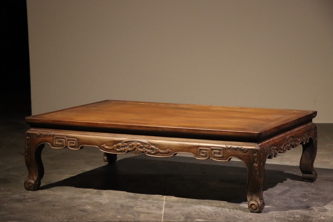 Hardwood carved kang table from the Ming and Qing dynasties (1 of 9)
