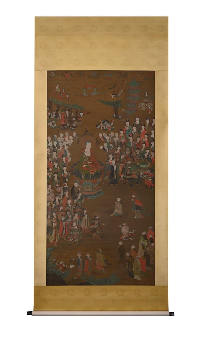 Anonymous Buddha's Preaching Scroll - 2