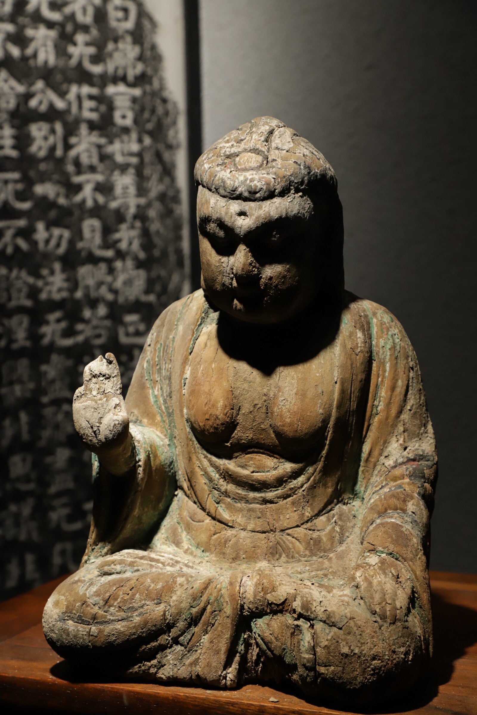 Wooden Buddha statues from the Ming Dynasty (1 of 9)