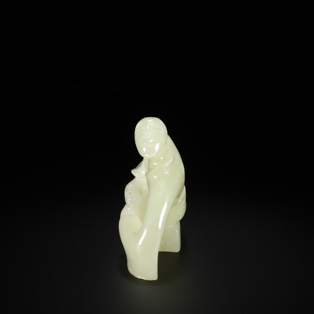 Han Hetian jade dancer - 5