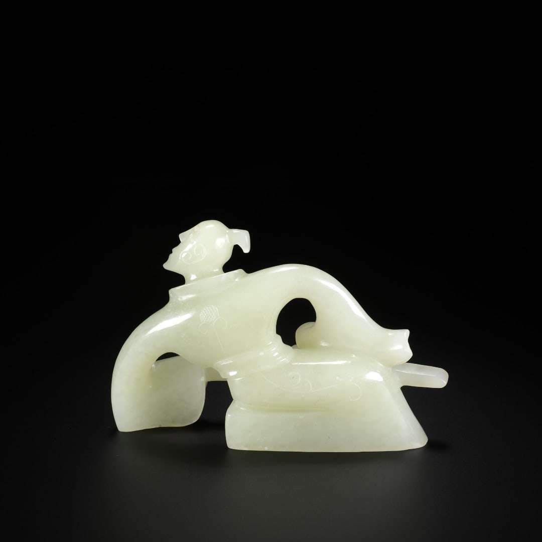 Han Hetian jade dancer - 6