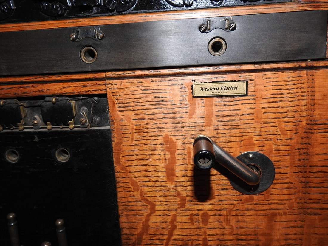 Western Electric Oak Operator Switchboard - 2