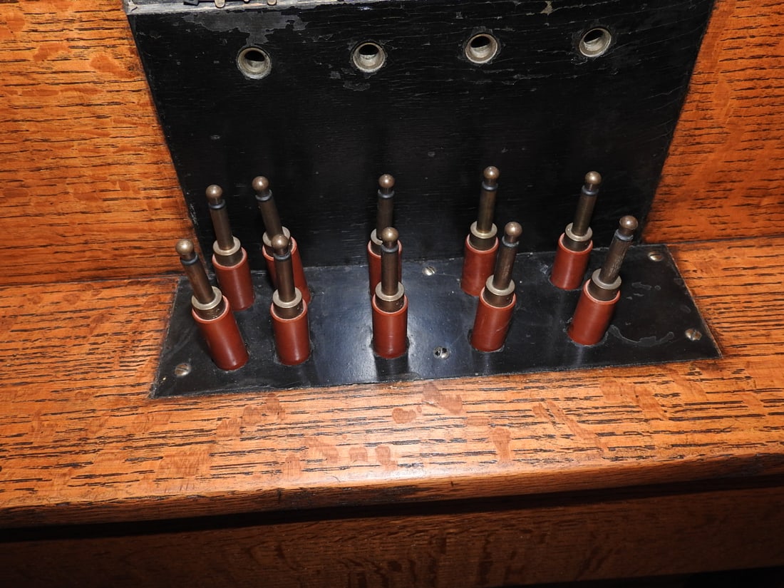 Western Electric Oak Operator Switchboard - 5