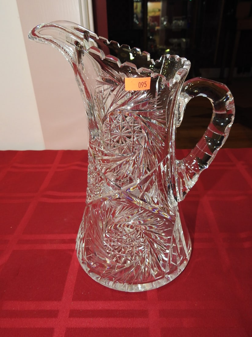 ABP Cut Glass Tankard Water Pitcher (1 of 5)