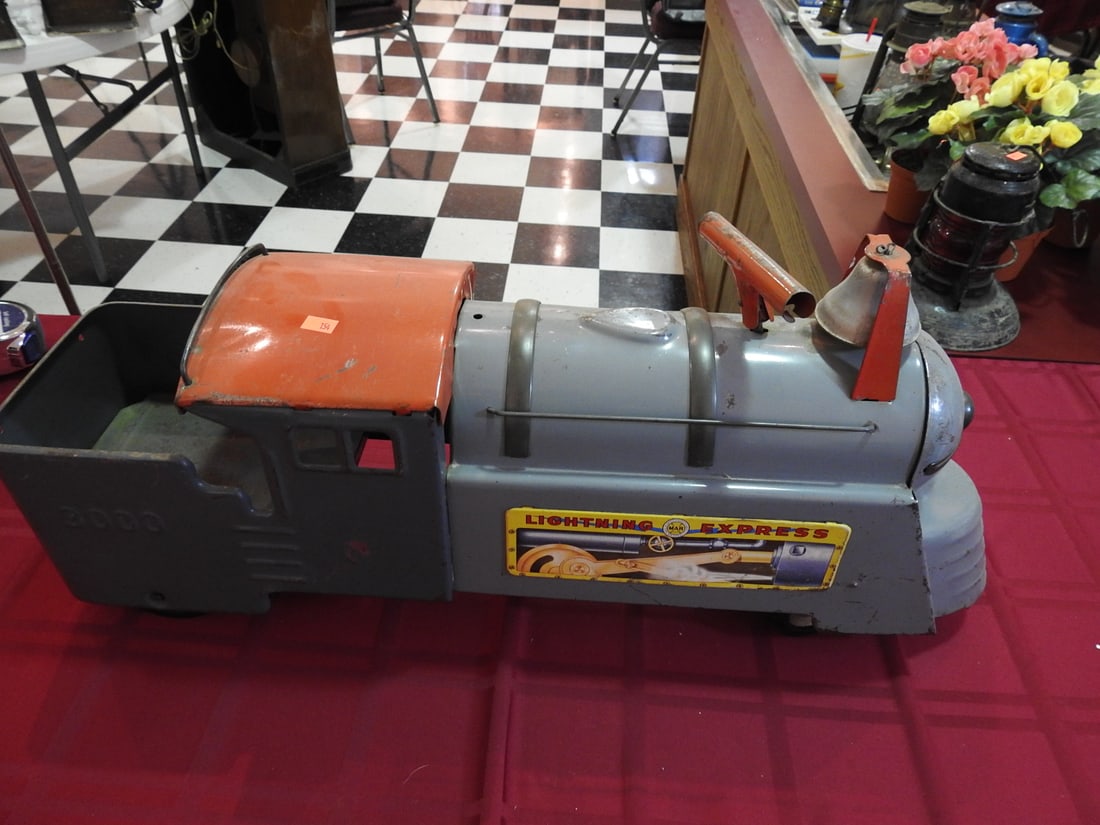 Marx Lightning Express 3000 Ride-On Toy Train (1 of 11)
