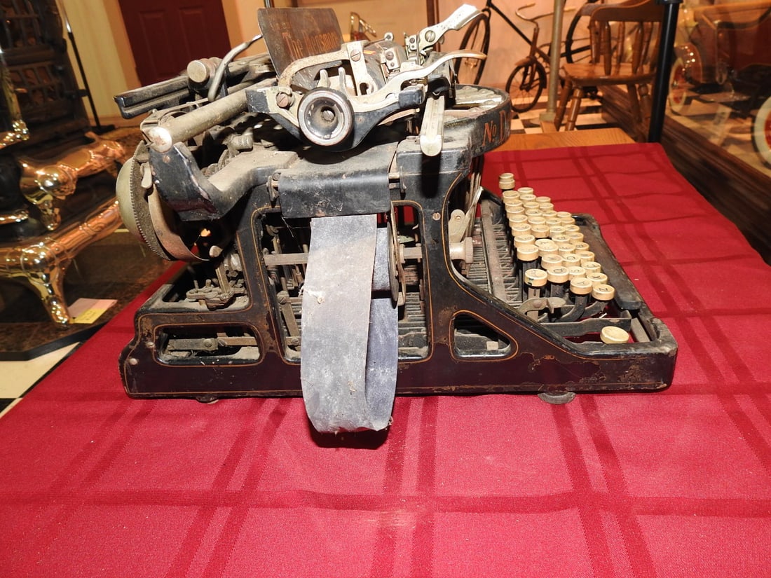 Antique Densmore Typewriter - 2