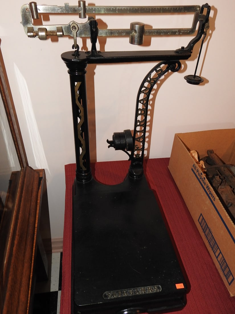 Fairbanks Black Platform Scale (1 of 7)