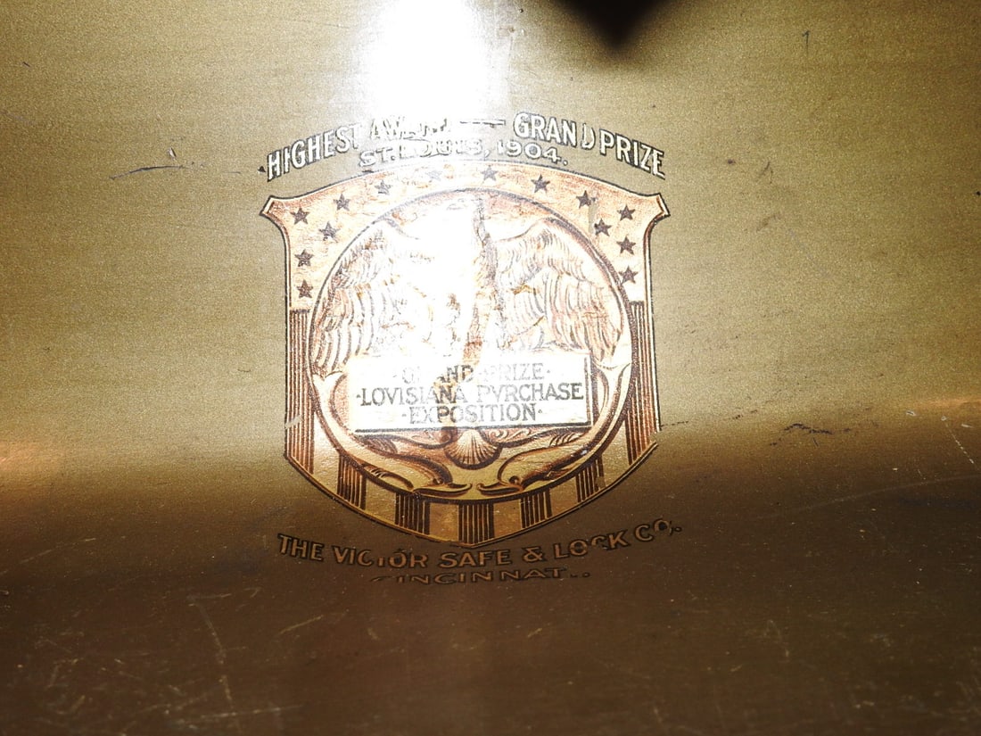 Antique Double Combination Safe - 12