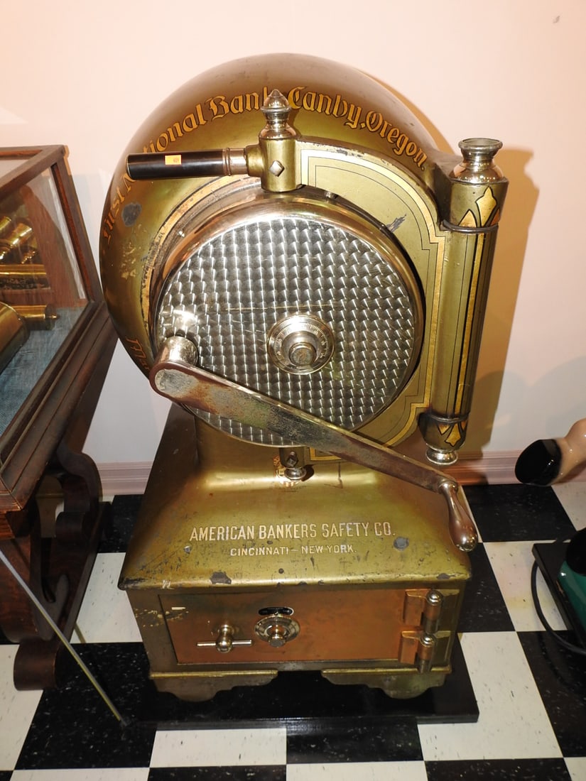 Antique Double Combination Safe - 4