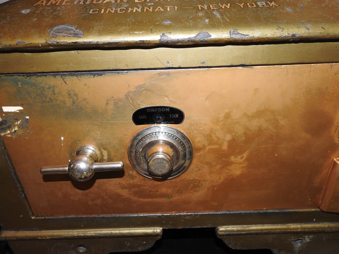 Antique Double Combination Safe - 7