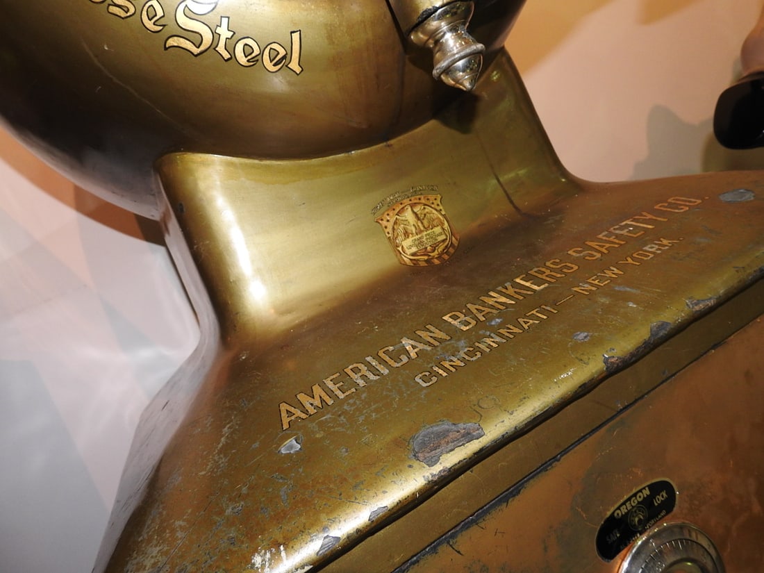 Antique Double Combination Safe - 9