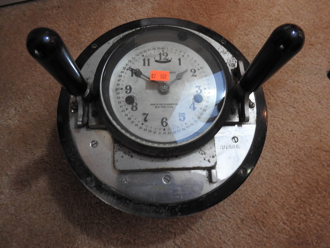 Antique Calculagraph Time Recorder (1 of 5)