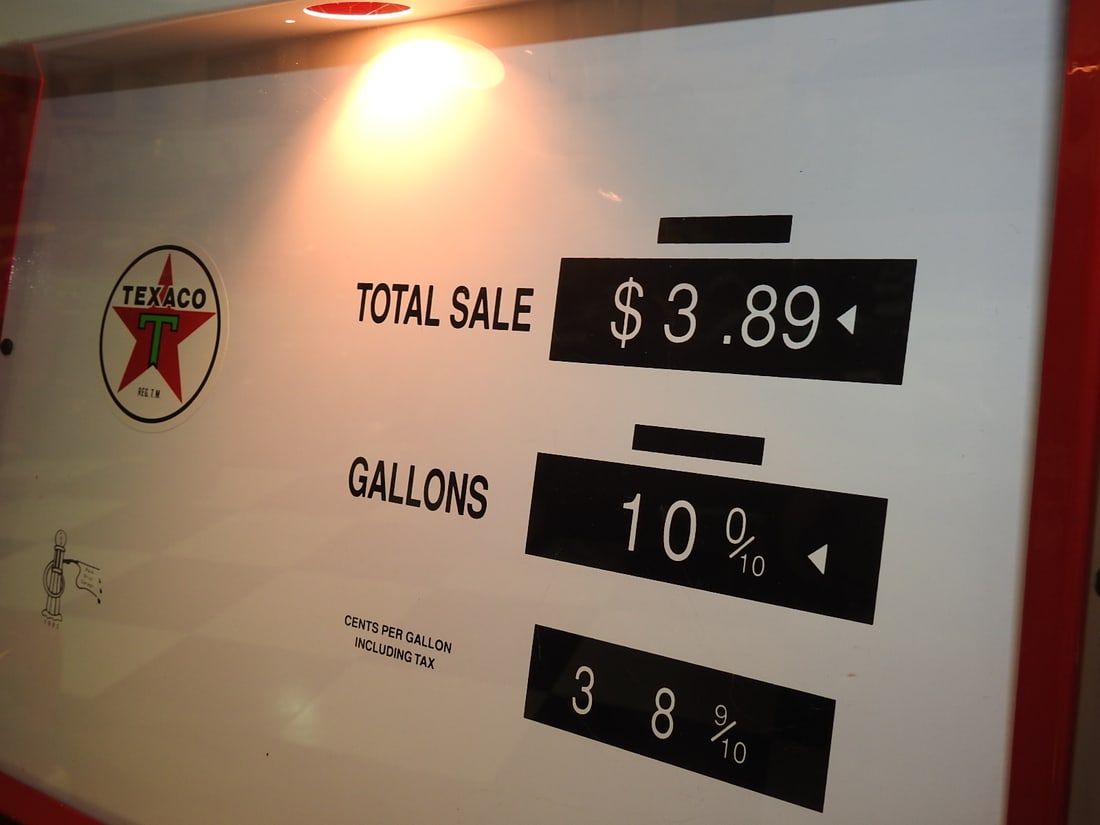Texaco Reproduction Gas Pump Display - 3