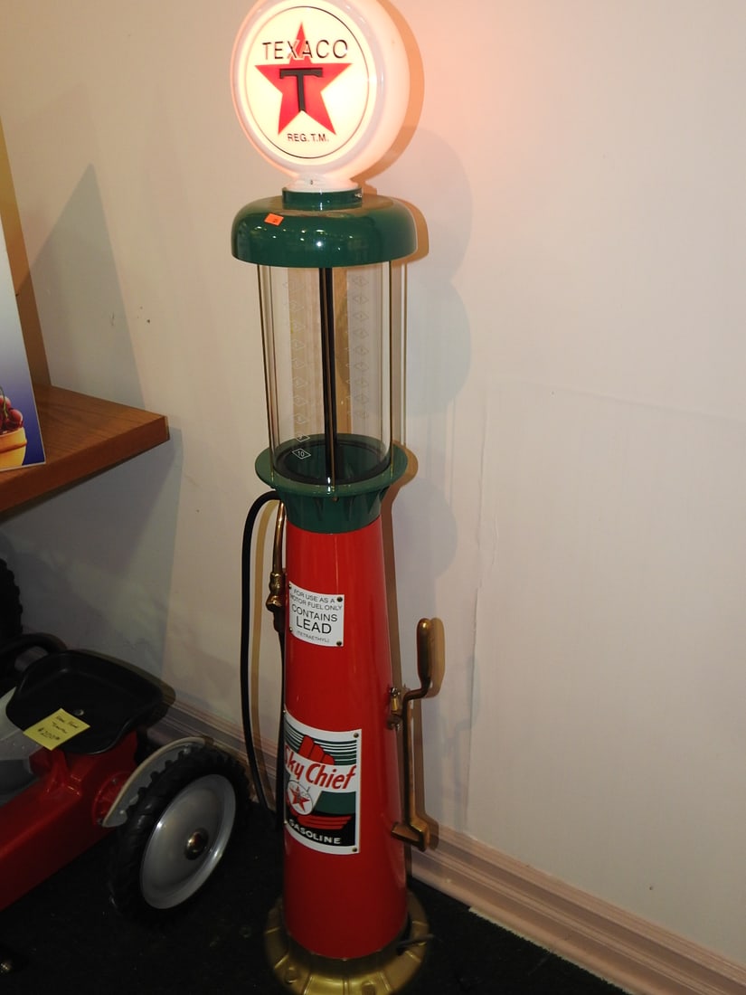 Texaco Sky Chief Gas Pump Reproduction - 2