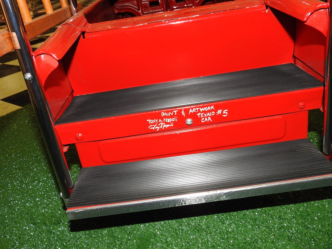 Texaco Fire Chief Pedal Car - 5