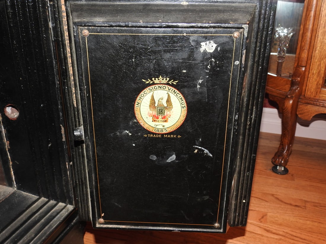 Victor Safe and Lock Co. Black Safe - 2