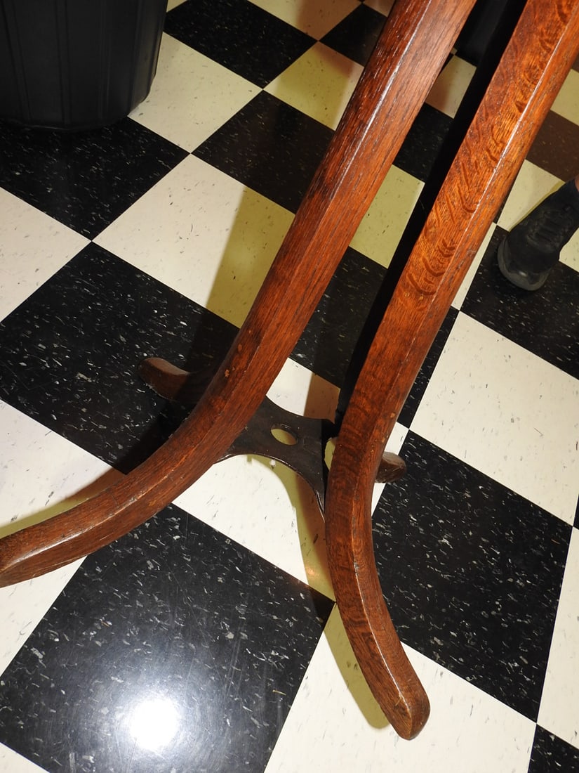 Sturgis-Style Antique Operator Posture Chair - 6