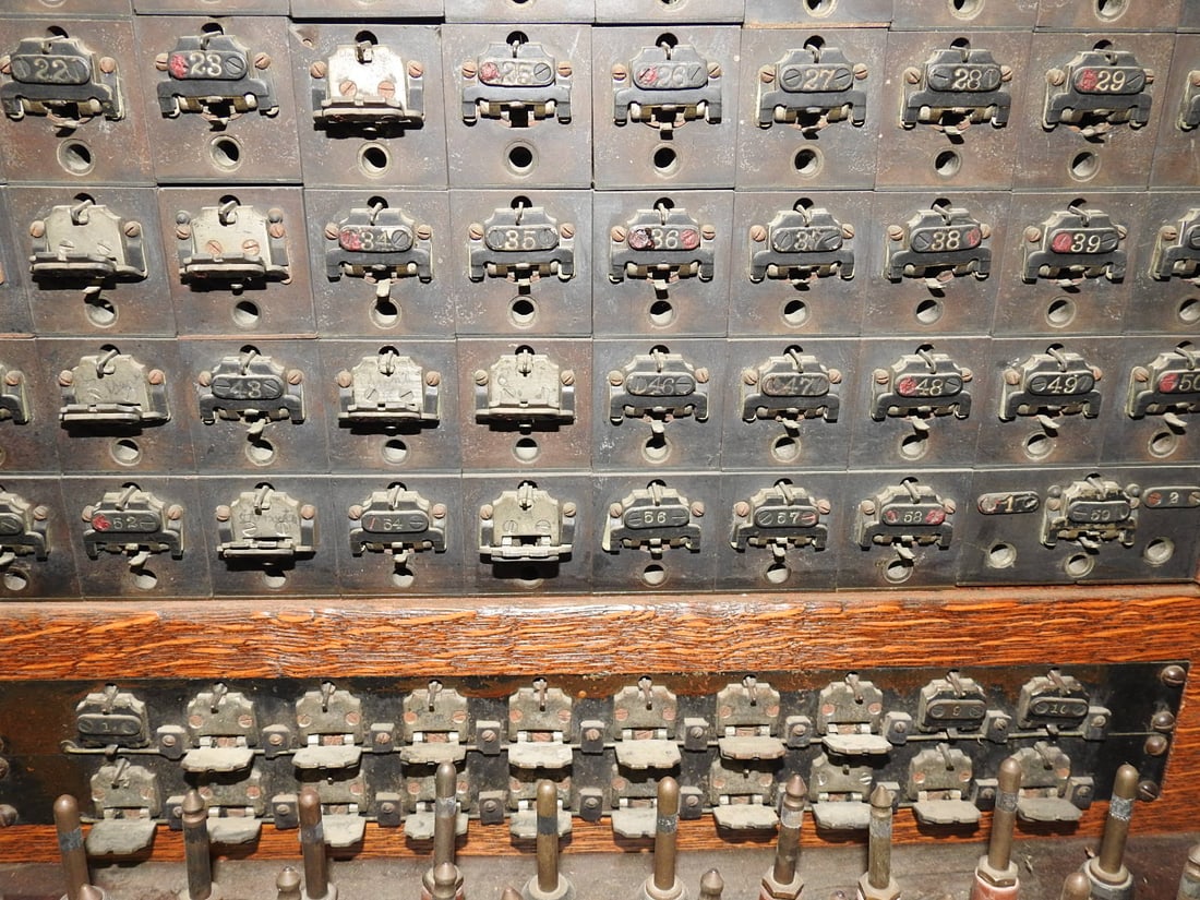 Swedish-American Telephone Co. Oak Switchboard - 5