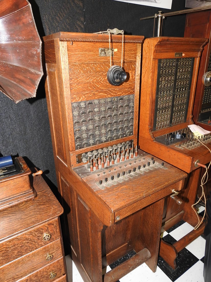 Swedish-American Telephone Co. Oak Switchboard - 8