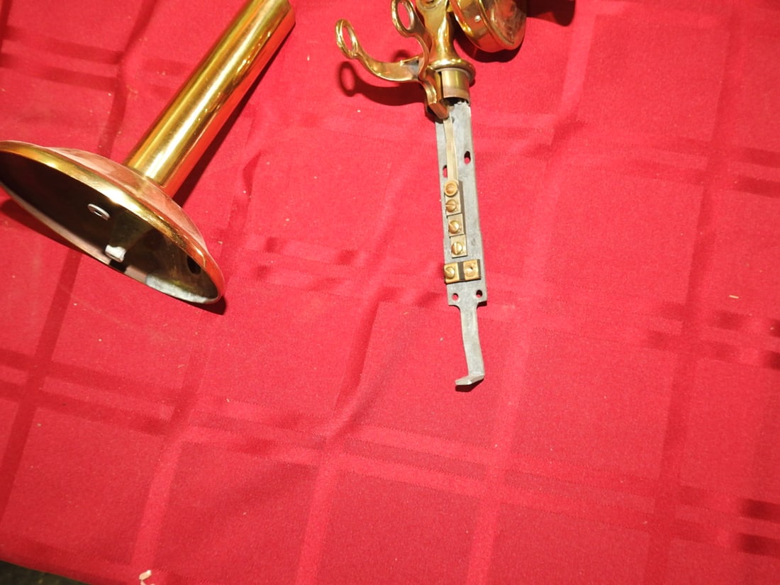 Brass Candlestick Telephone - Parts - 4