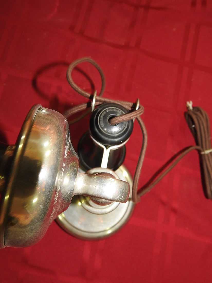 Kellogg Brass Candlestick Telephone - 2