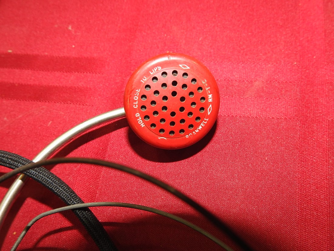 Early Telephone Operator Headset and Cord Parts - 3