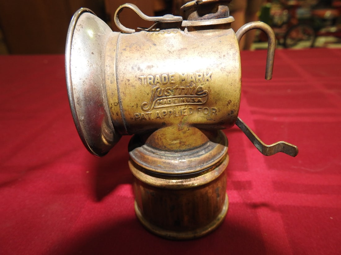 Justrite Brass Carbide Lamp - 2