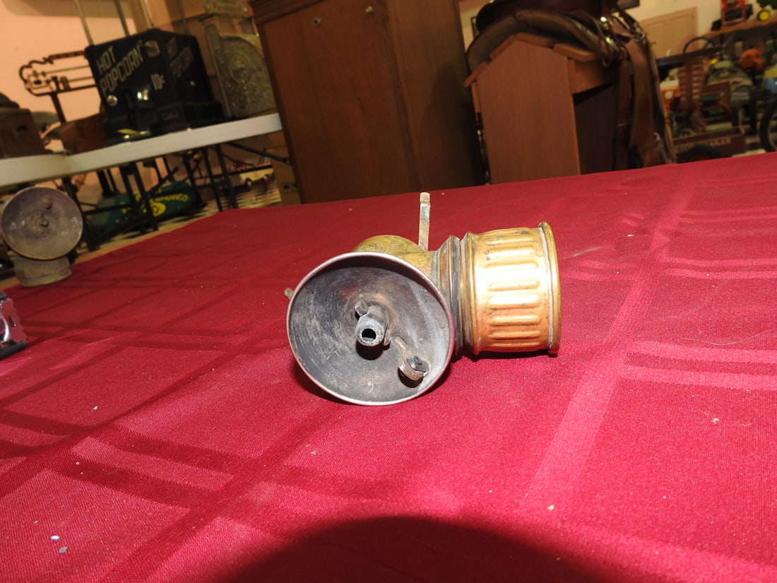 Justrite Brass Carbide Lamp - 5