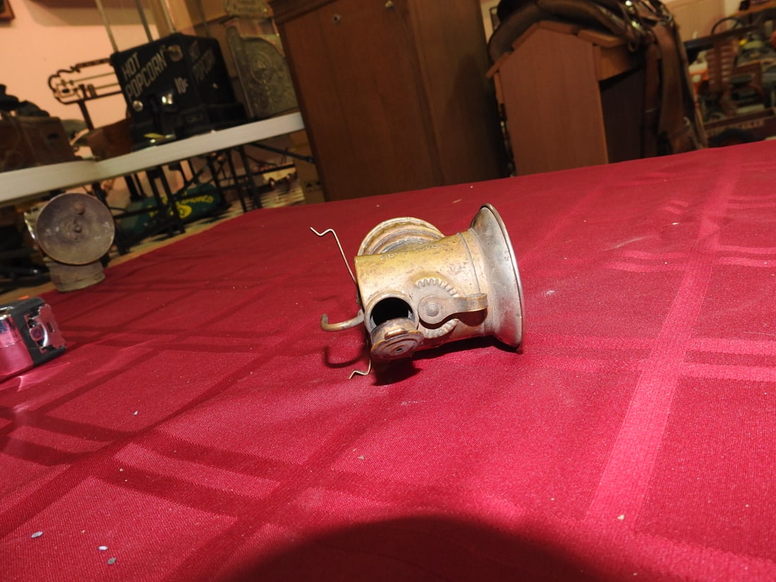 Justrite Brass Carbide Lamp - 6