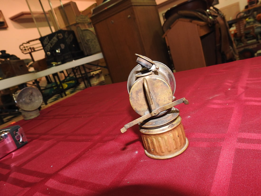 Justrite Brass Carbide Lamp - 7