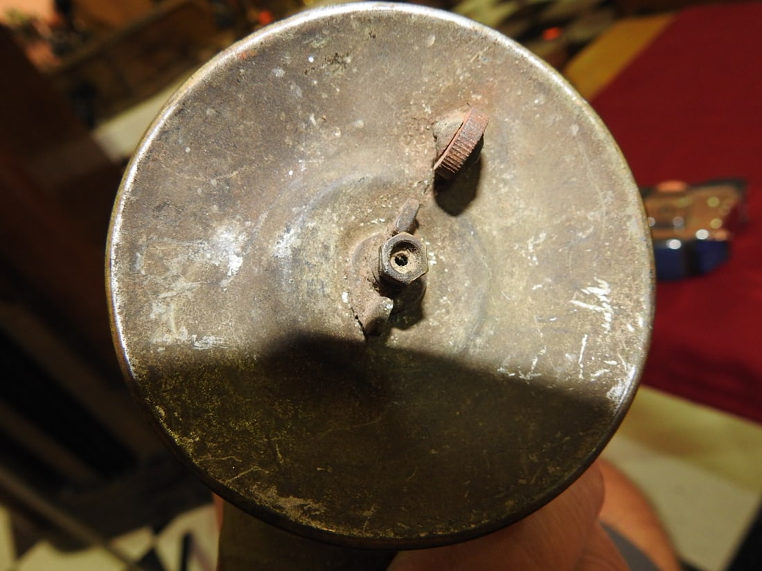 Small Antique Carbide Lamp - 6