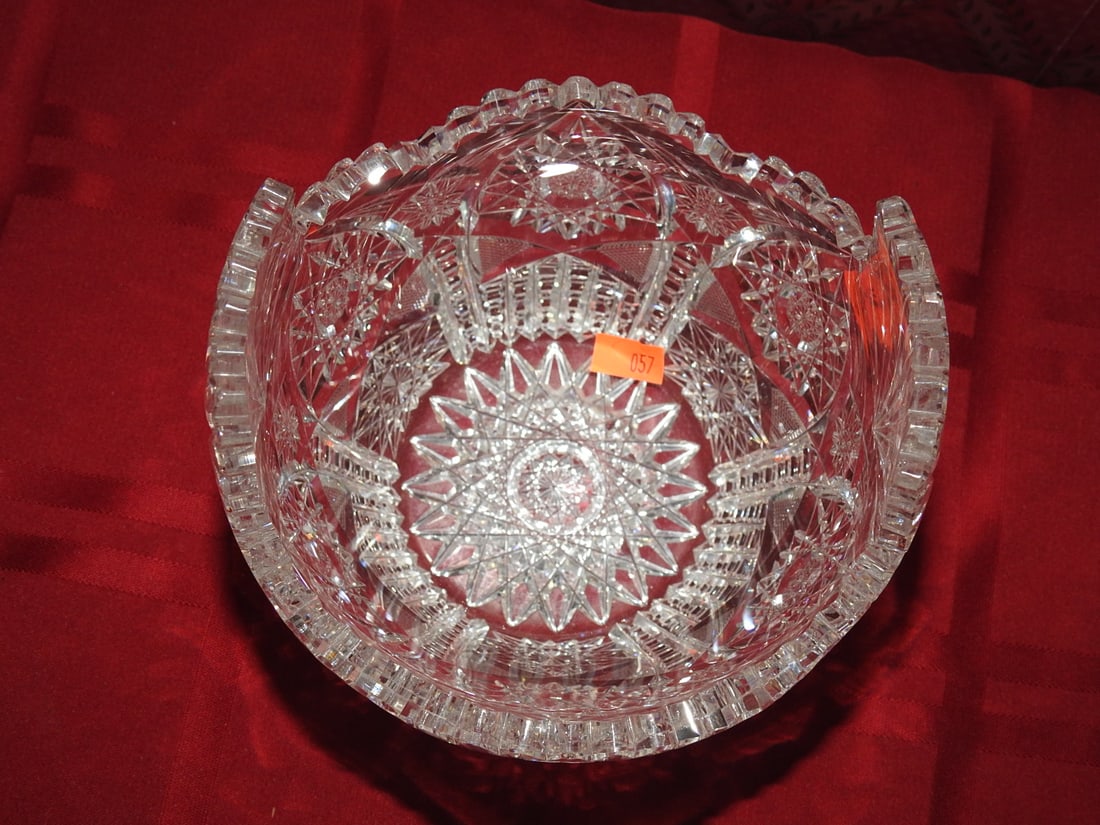 ABP Cut Crystal Spooner / Spoon Holder - 2