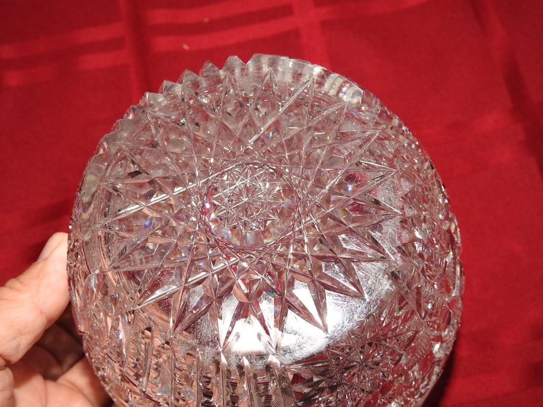 ABP Cut Crystal Spooner / Spoon Holder - 3