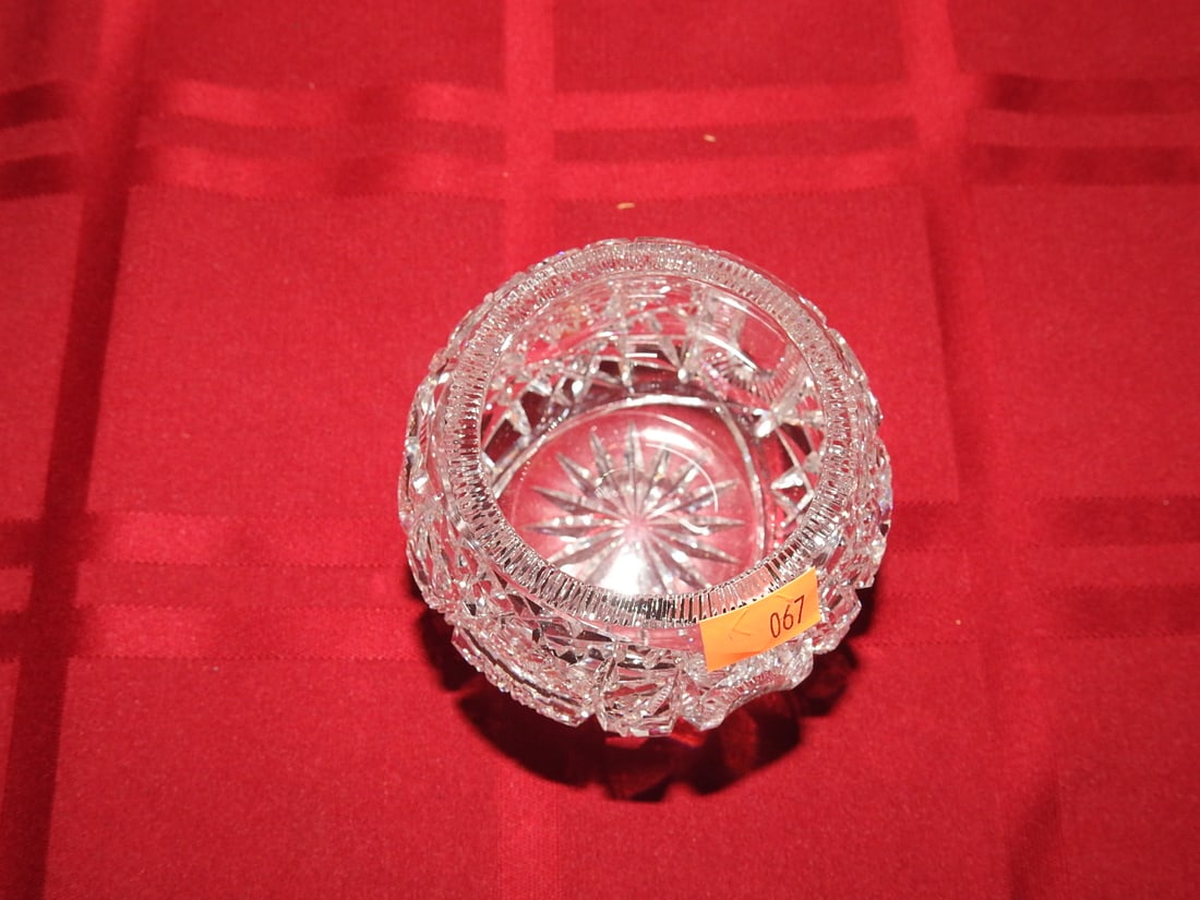 Cut Crystal Toothpick Holder - 2