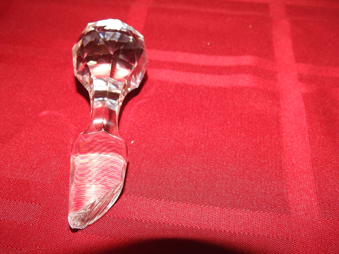 Cut Crystal Decanter with Cordial Glass - 8