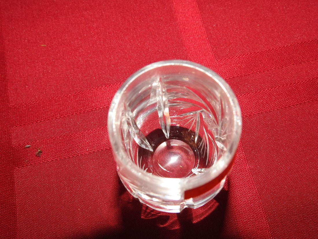 Cut Crystal Cordial / Shot Glass - 2