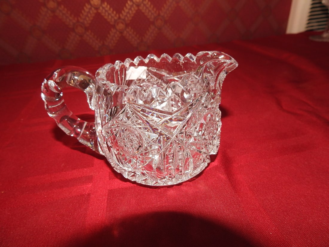 Cut Crystal Creamer - 4