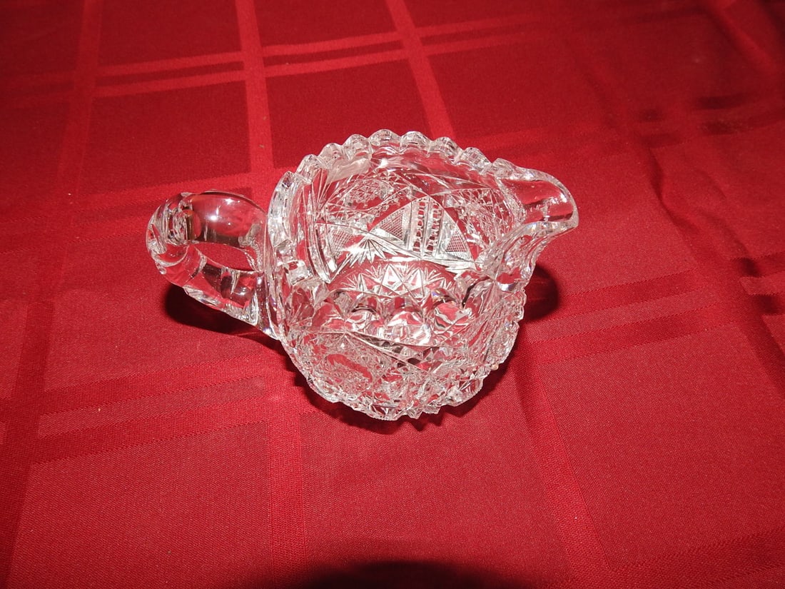 Cut Crystal Creamer - 6