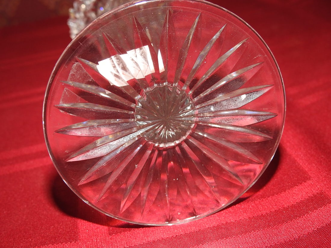 Pair Cut Crystal Bud Vases - 4
