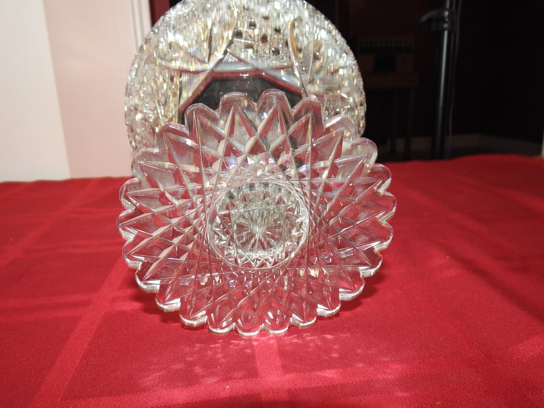 ABP Cut Glass Pedestal Compote, Russian-Style - 3
