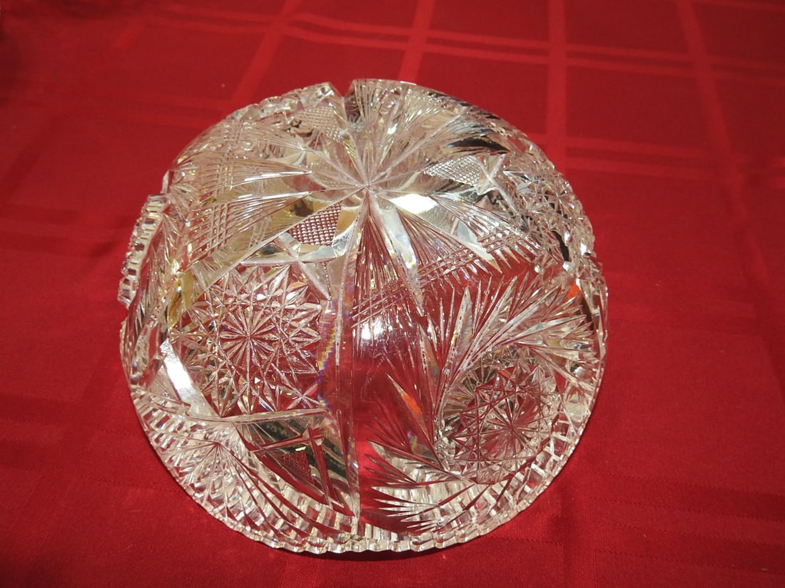 ABP Cut Glass Round Bowl - 3