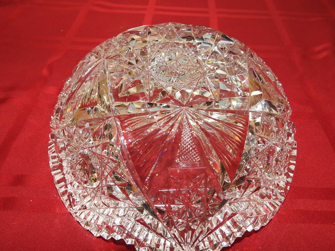 ABP Cut Glass Round Bowl, Russian-Style - 3